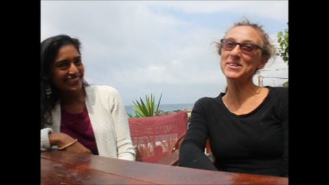 Reema Datta interviewed about yoga philosophy in Crete